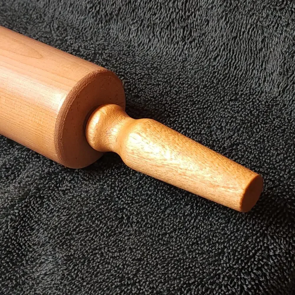 Hardwood Vintage Rolling Pin Circa 1950s - 1960s